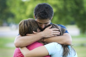 family reunited after posting bail